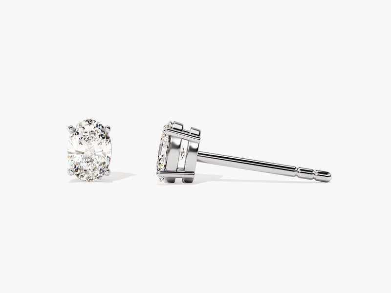 Oval Cut Stud Earrings (0.50 ct tw)