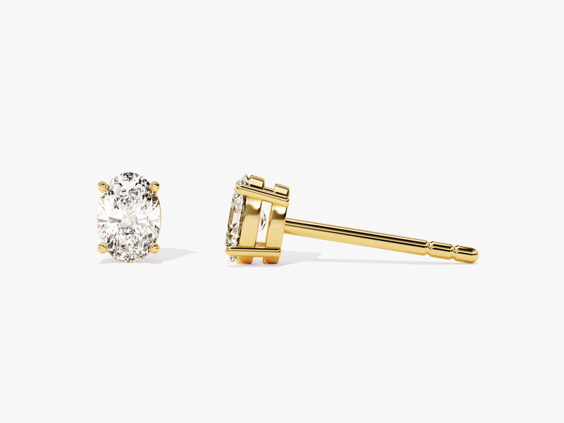 Oval Cut Stud Earrings (0.50 ct tw)
