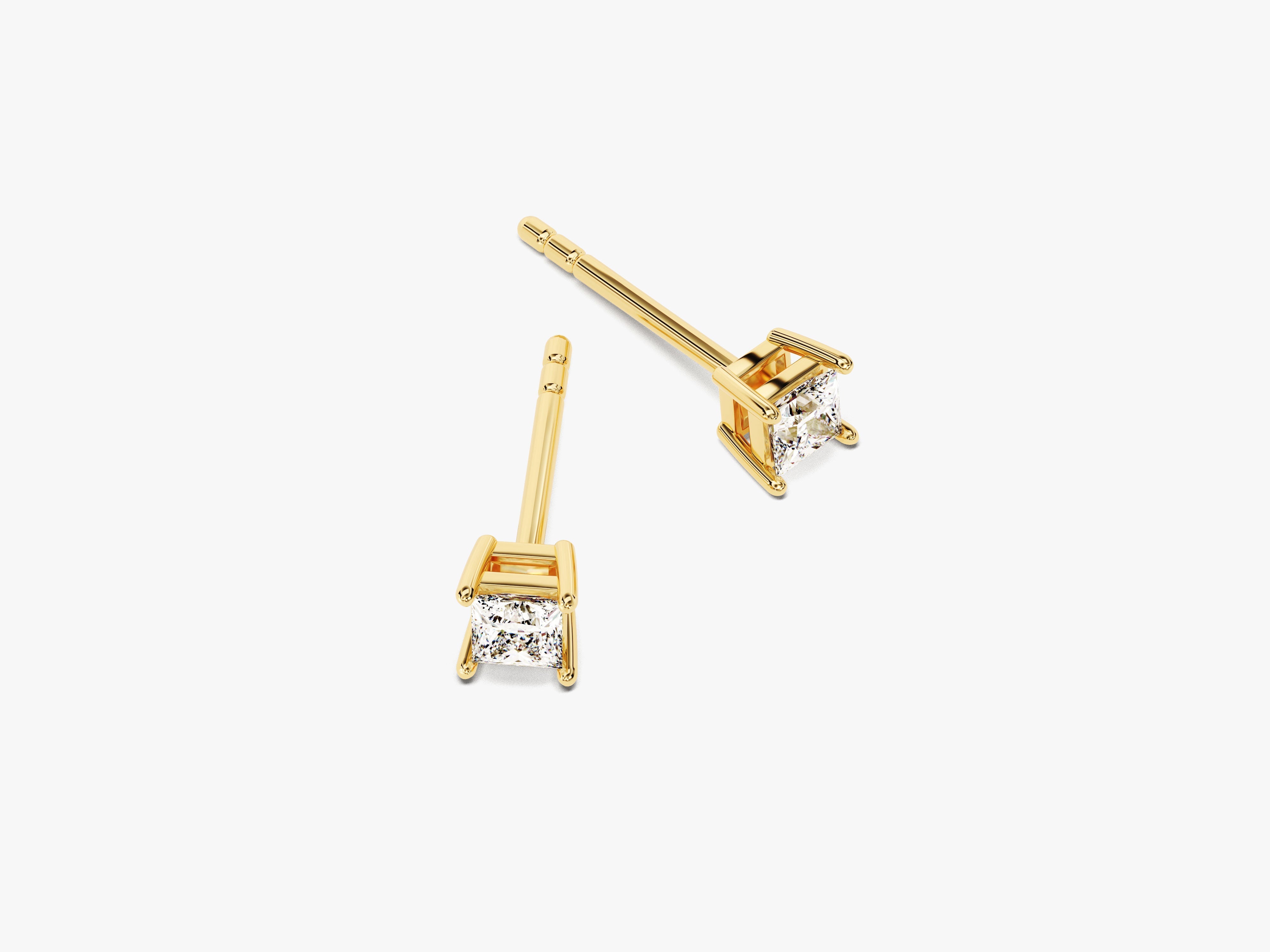 Princess Cut Stud Earrings (0.25 ct tw)