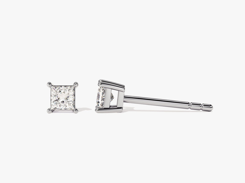 Princess Cut Stud Earrings (0.25 ct tw)