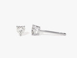 Heart Cut Stud Earrings (0.25 ct tw)