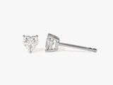Heart Cut Stud Earrings (0.50 ct tw)