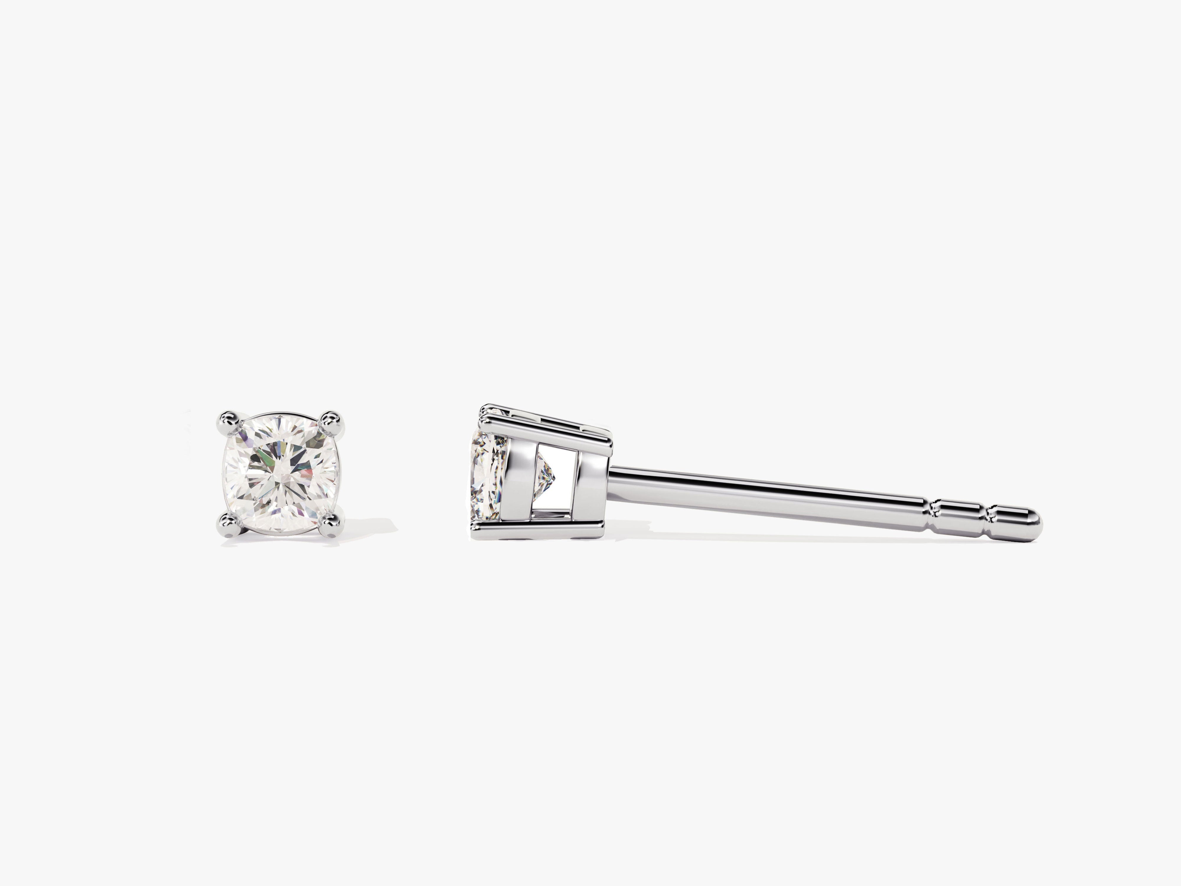 Cushion Cut Stud Earrings (0.25 ct tw)