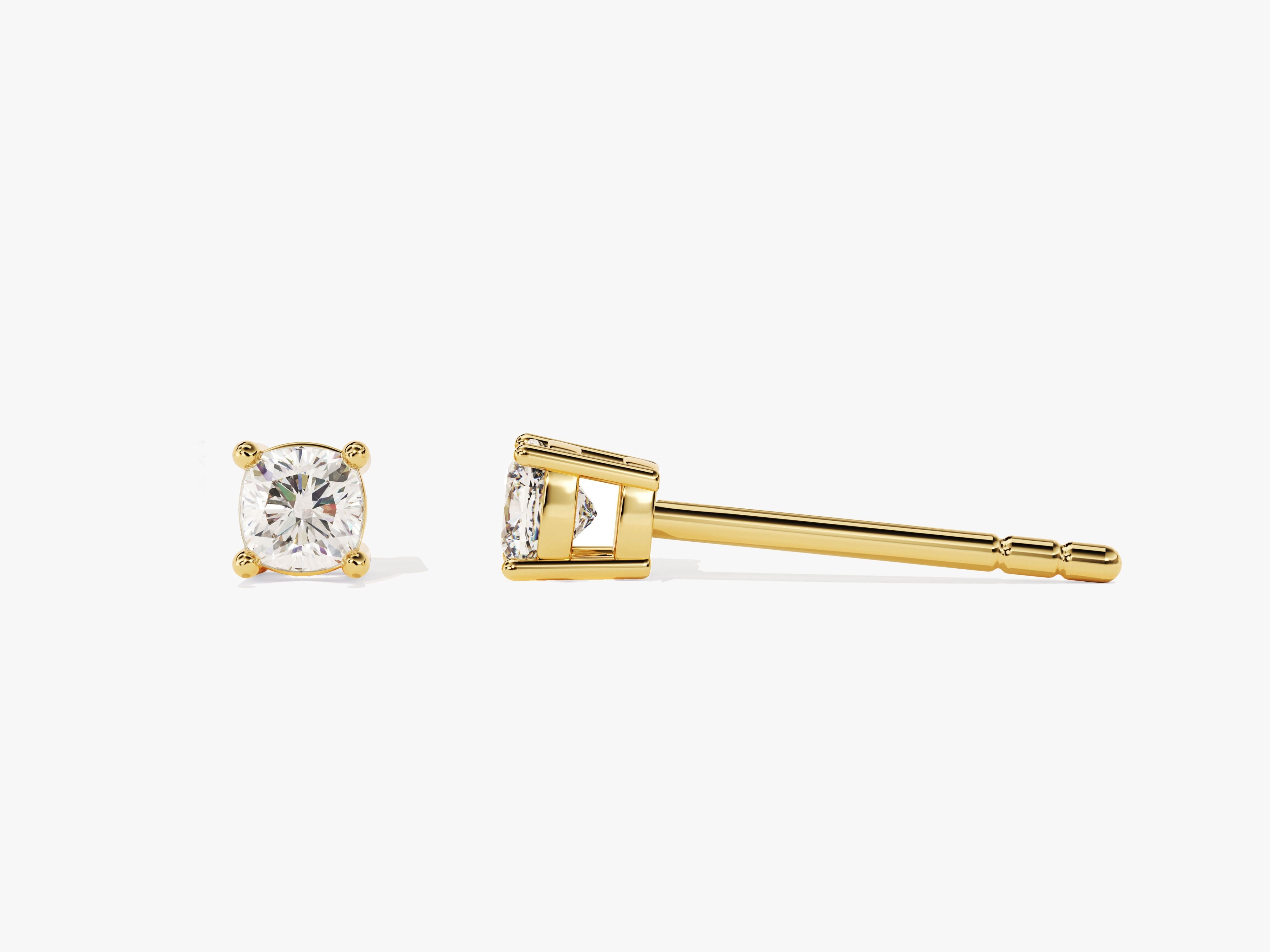 Cushion Cut Stud Earrings (0.25 ct tw)