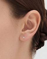 Cushion Cut Stud Earrings (0.25 ct tw)