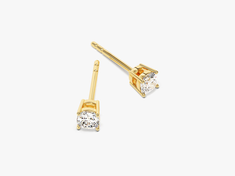 Cushion Cut Stud Earrings (0.50 ct tw)