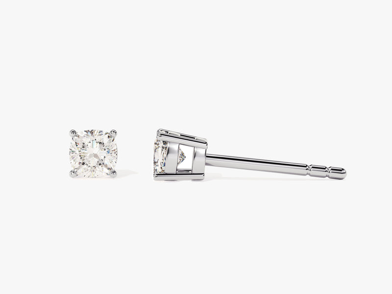 Cushion Cut Stud Earrings (0.50 ct tw)