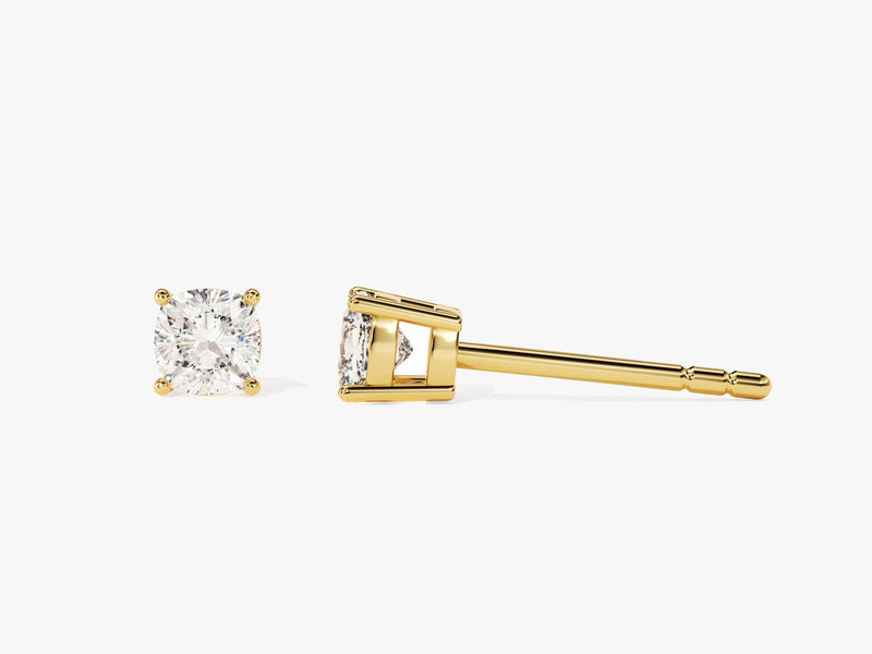 Cushion Cut Stud Earrings (0.50 ct tw)