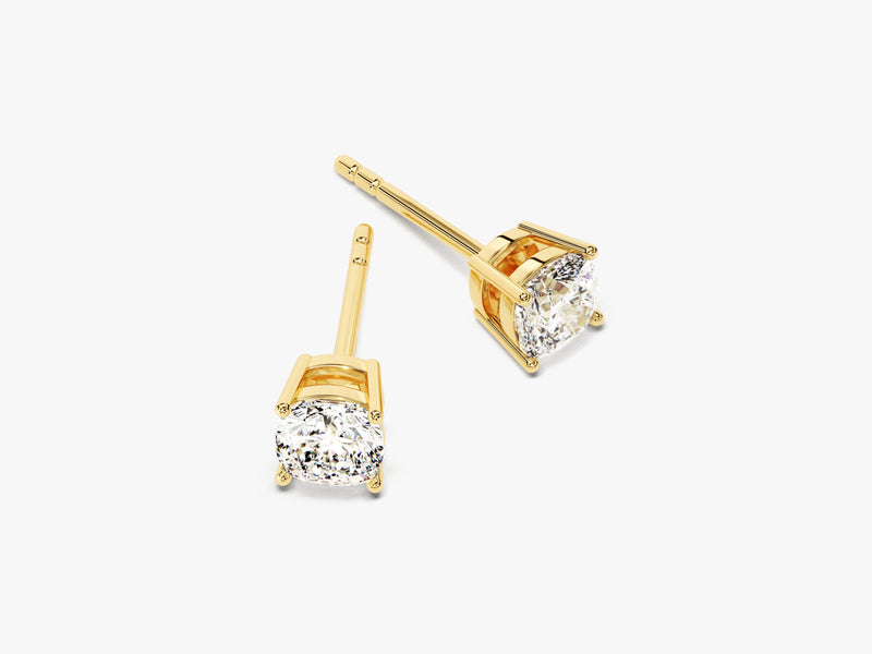 Cushion Cut Stud Earrings (1.00 ct tw)
