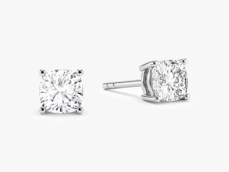 Cushion Cut Stud Earrings (1.00 ct tw)