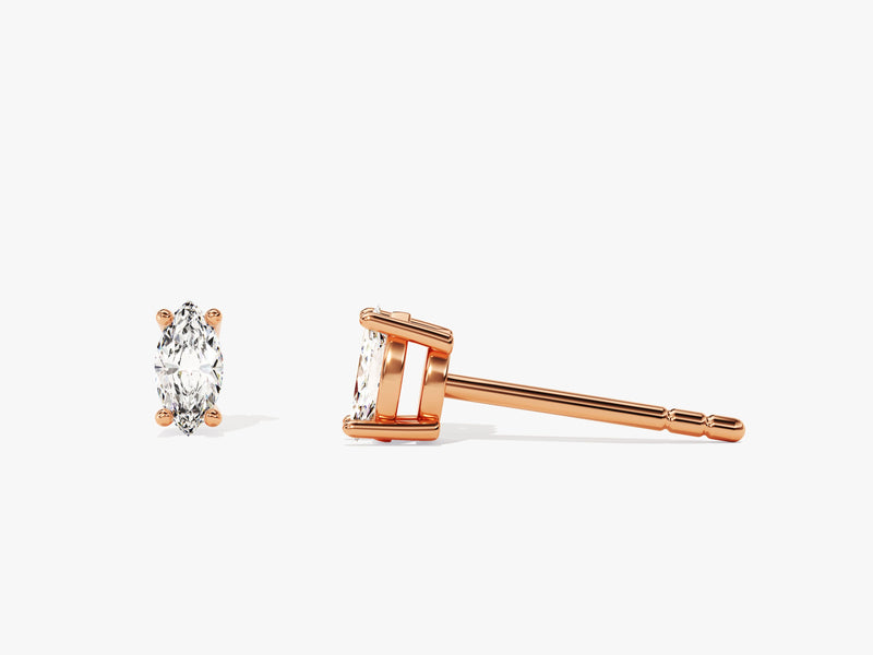 Marquise Cut Stud Earrings (0.25 ct tw)