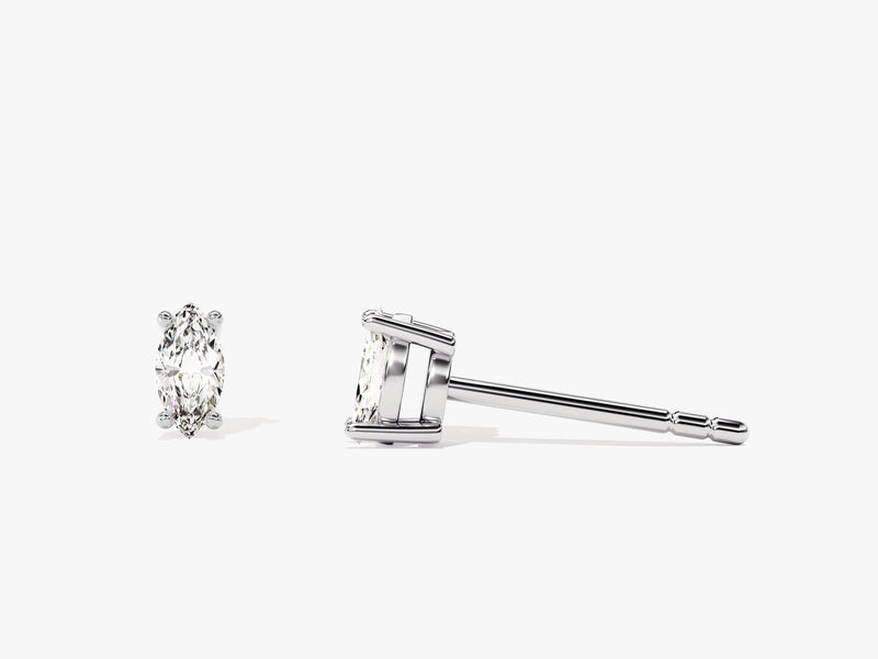 Marquise Cut Stud Earrings (0.25 ct tw)