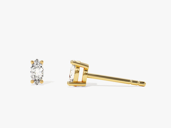Marquise Cut Stud Earrings (0.25 ct tw)