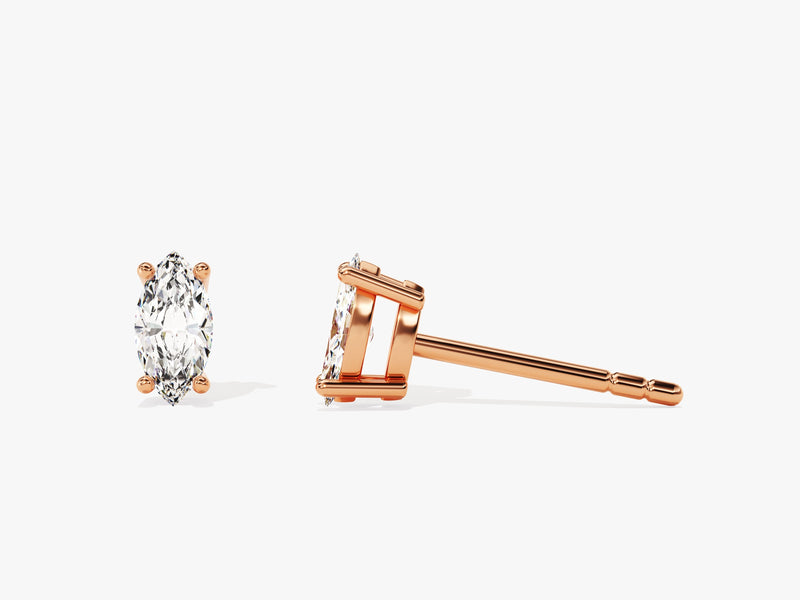 Marquise Cut Stud Earrings (0.50 ct tw)