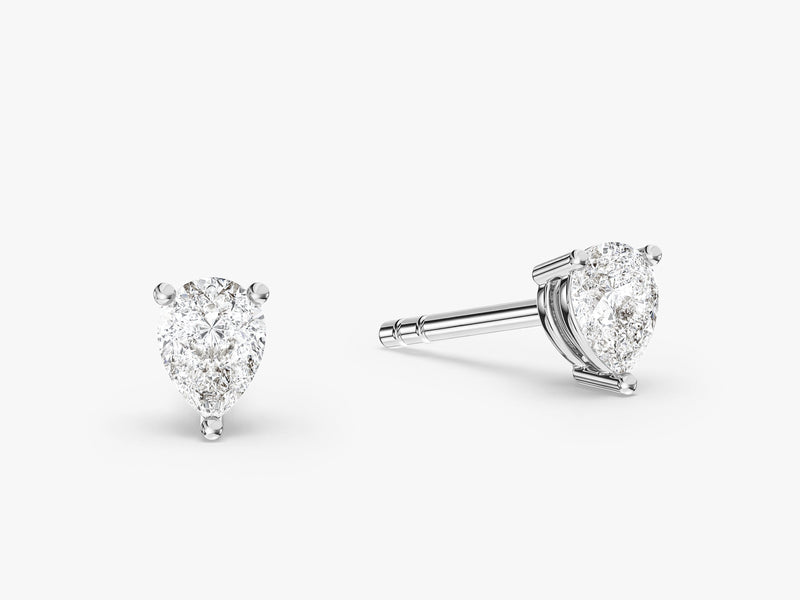 Pear Cut Stud Earrings (0.25 ct tw)
