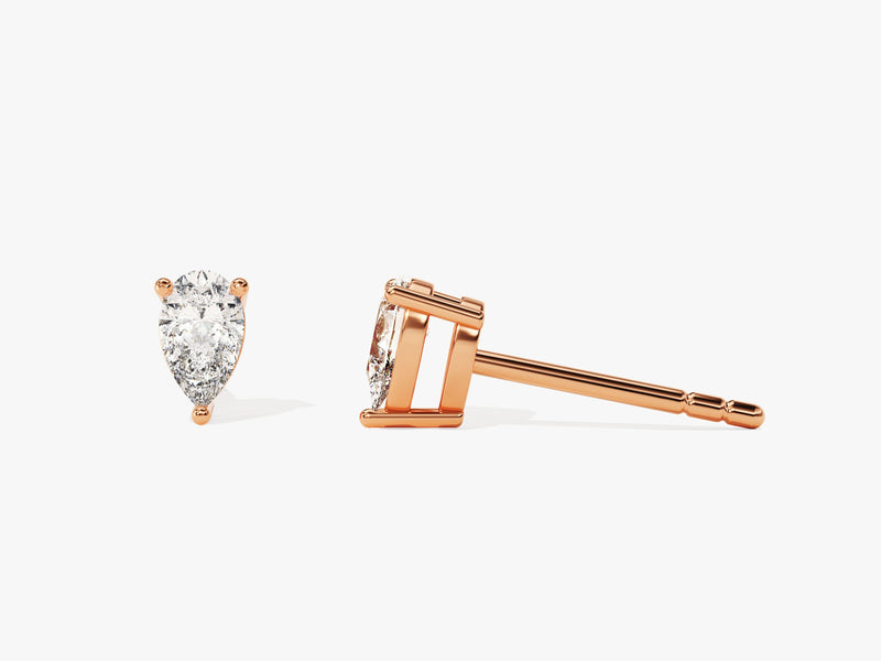 Pear Cut Stud Earrings (0.50 ct tw)