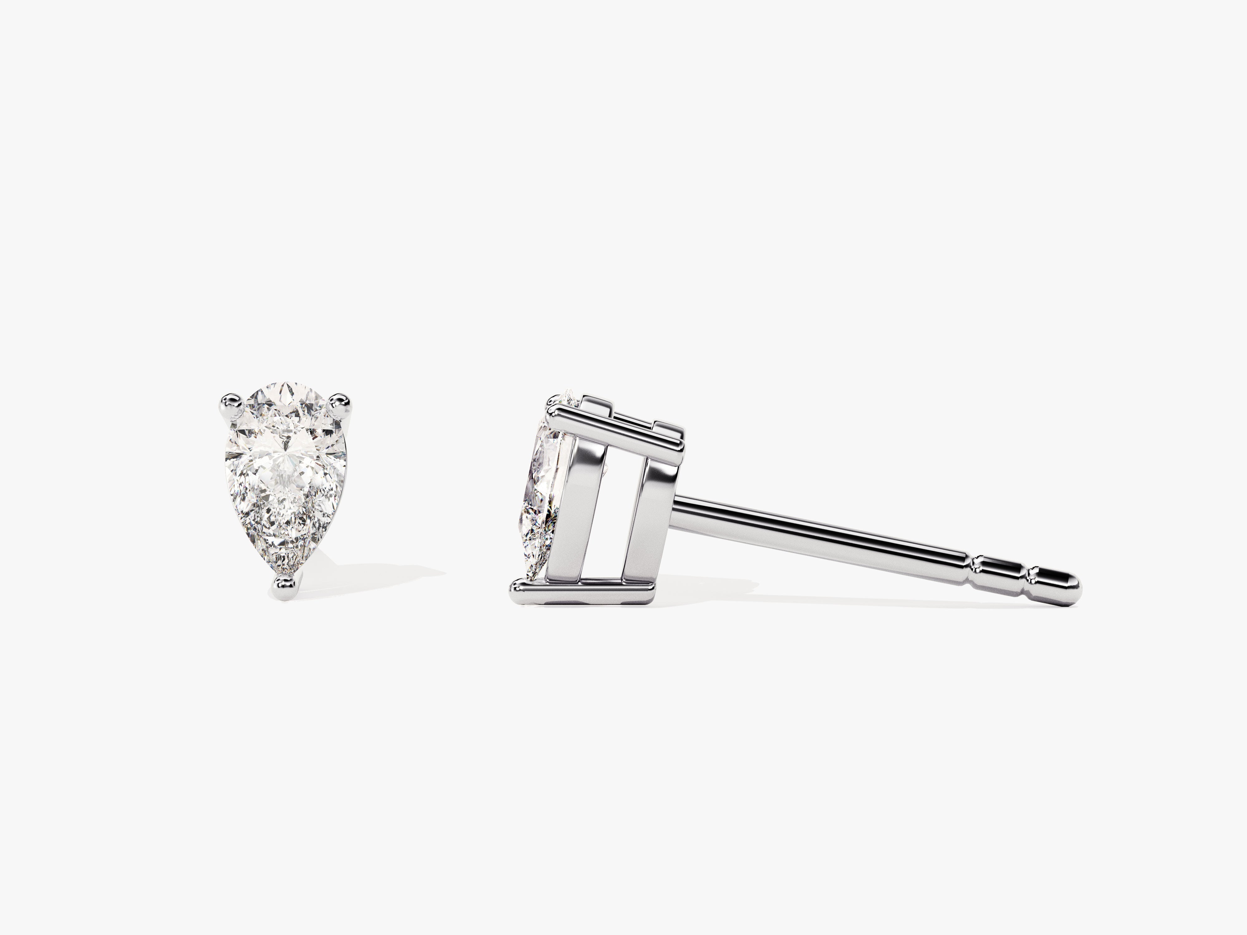 Pear Cut Stud Earrings (0.50 ct tw)