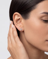 Radiant Cut Stud Earrings (1.00 ct tw)
