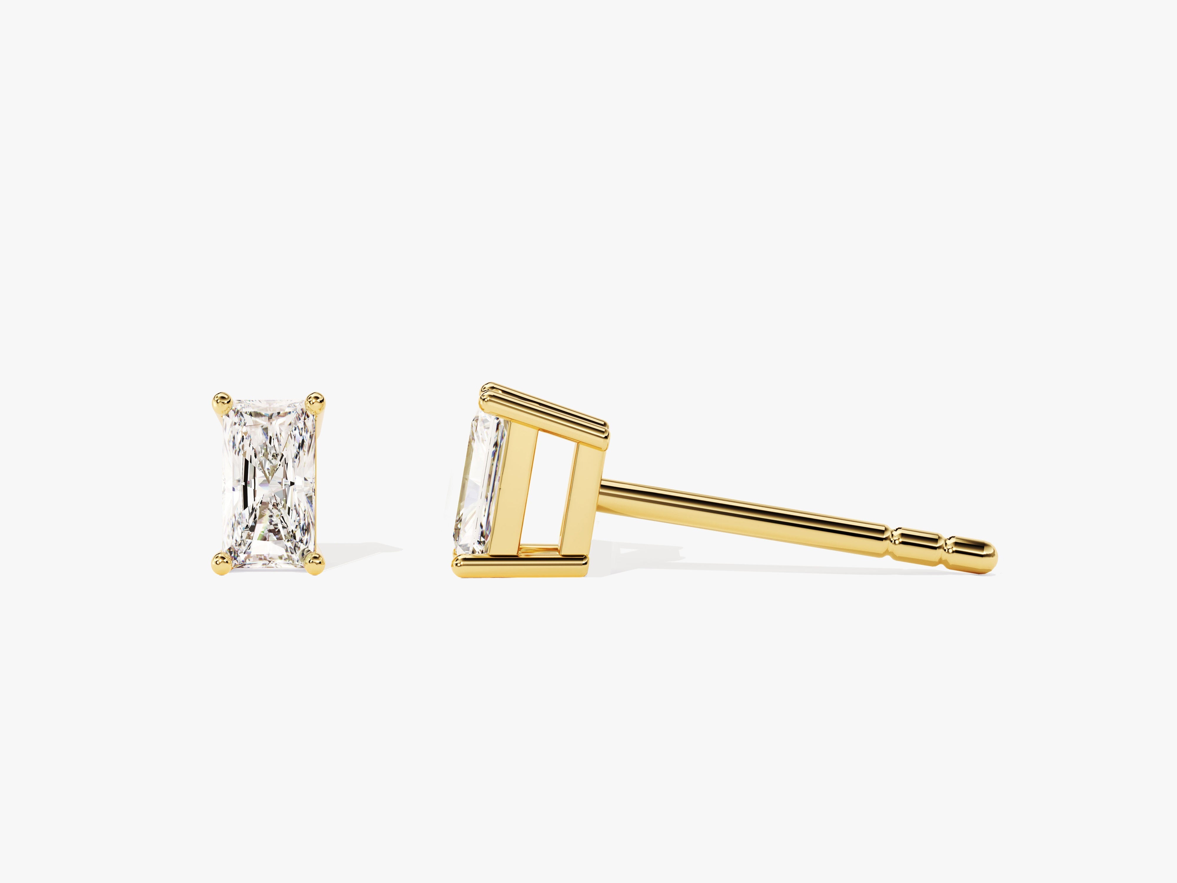 Radiant Cut Stud Earrings (0.25 ct tw)