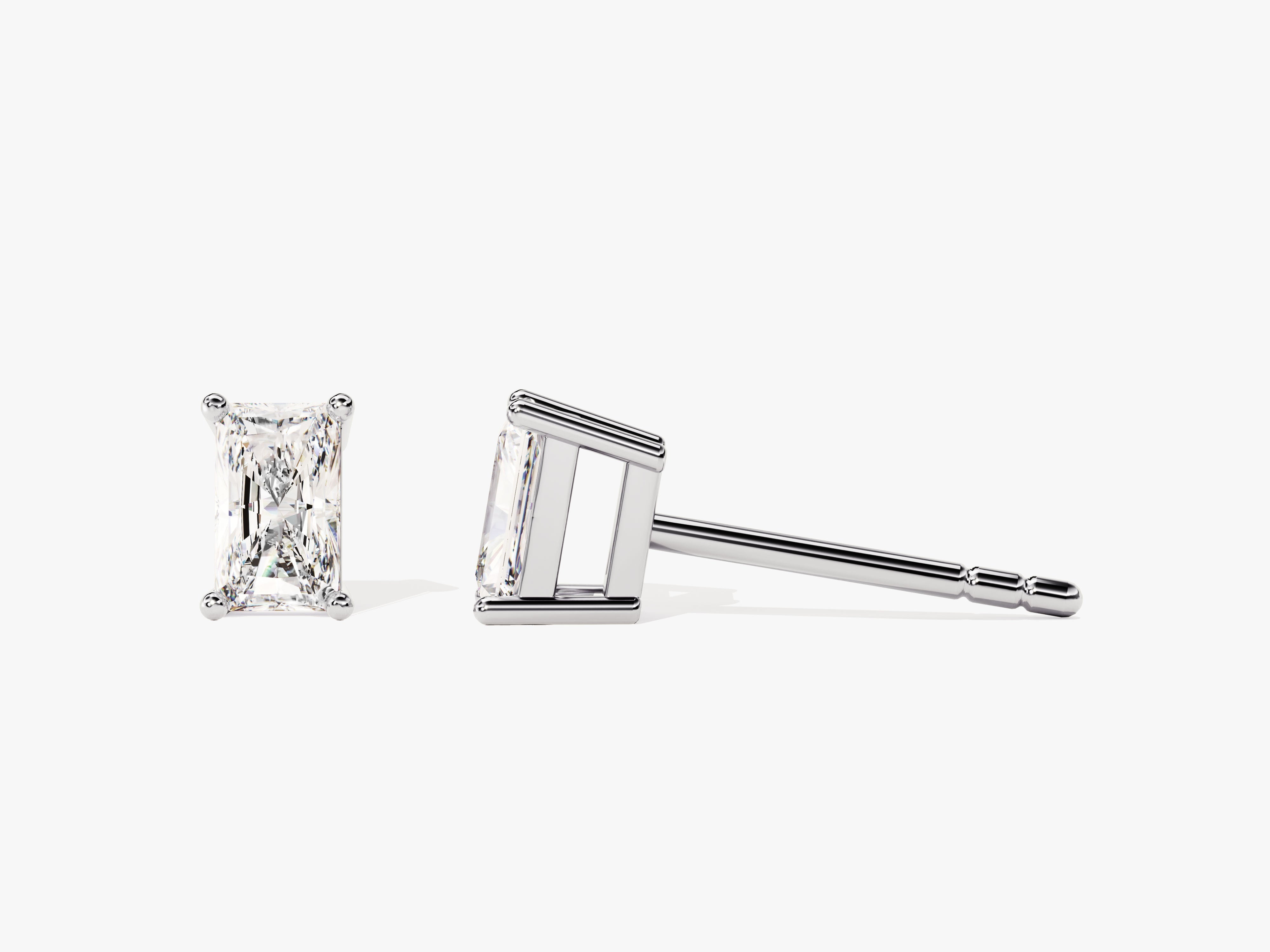 Radiant Cut Stud Earrings (0.50 ct tw)