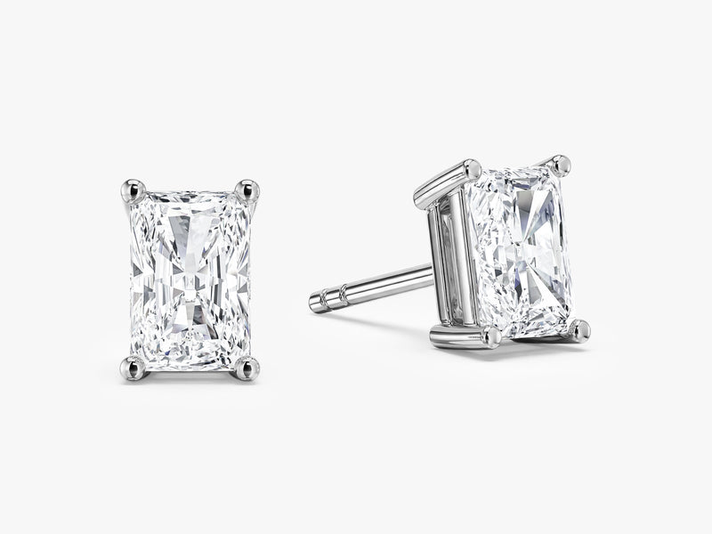Radiant Cut Stud Earrings (1.00 ct tw)