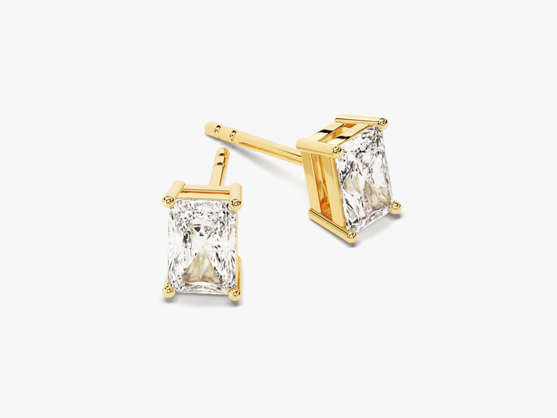 Radiant Cut Stud Earrings (1.00 ct tw)