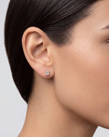Radiant Cut Stud Earrings (0.50 ct tw)
