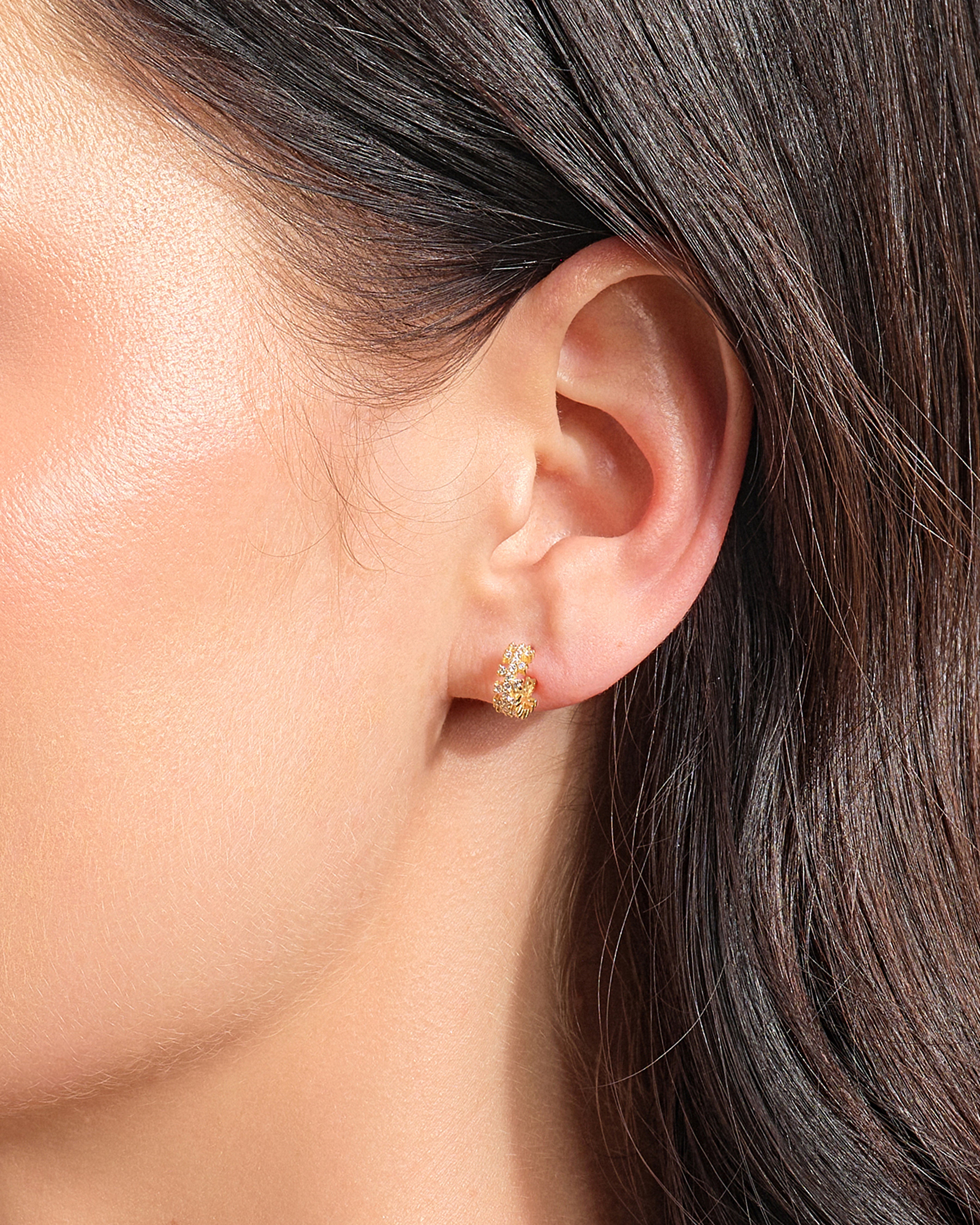 Chunky Hoop Earrings