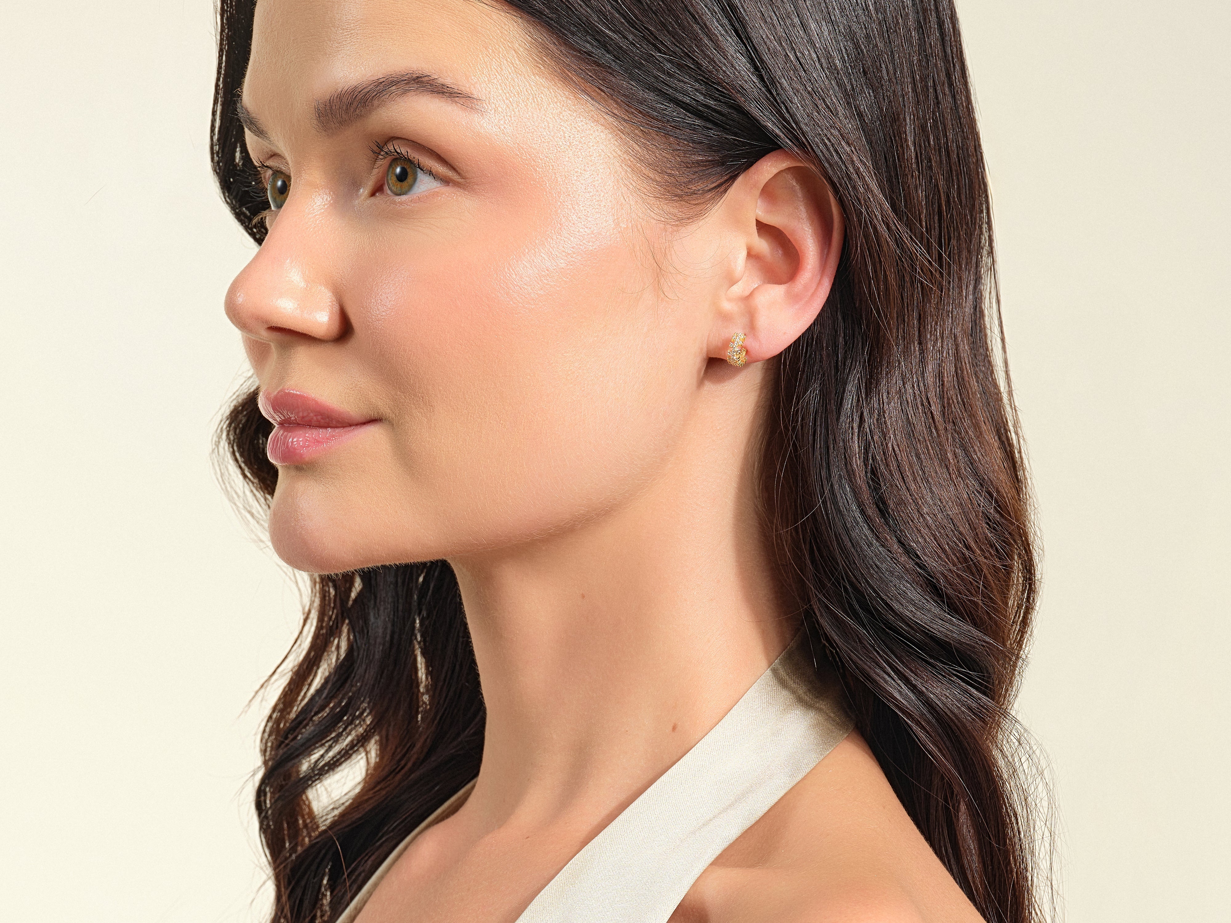 Chunky Hoop Earrings