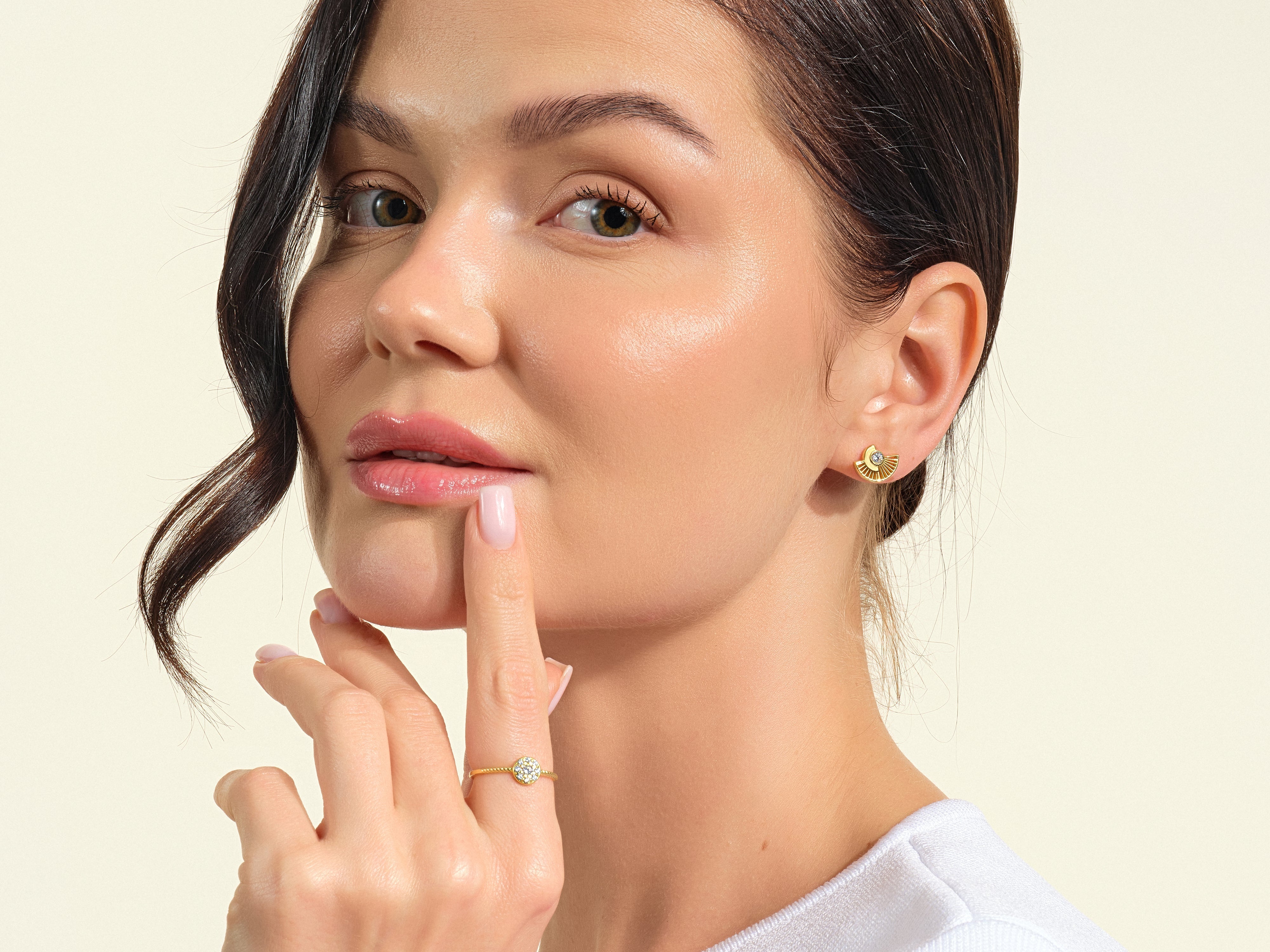 Sunburst Stud Earrings