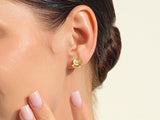 Sunburst Stud Earrings