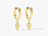 Teardrop Hoop Earrings