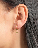 Mini Star Hoop Earrings