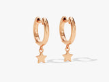 Mini Star Hoop Earrings