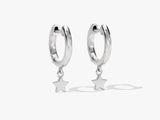 Mini Star Hoop Earrings