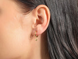 Mini Star Hoop Earrings