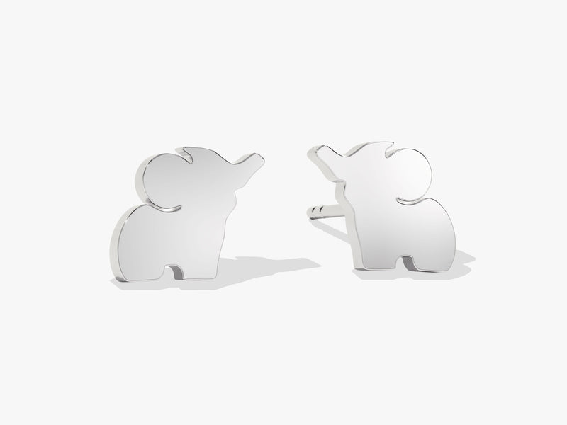 Elephant Stud Earrings