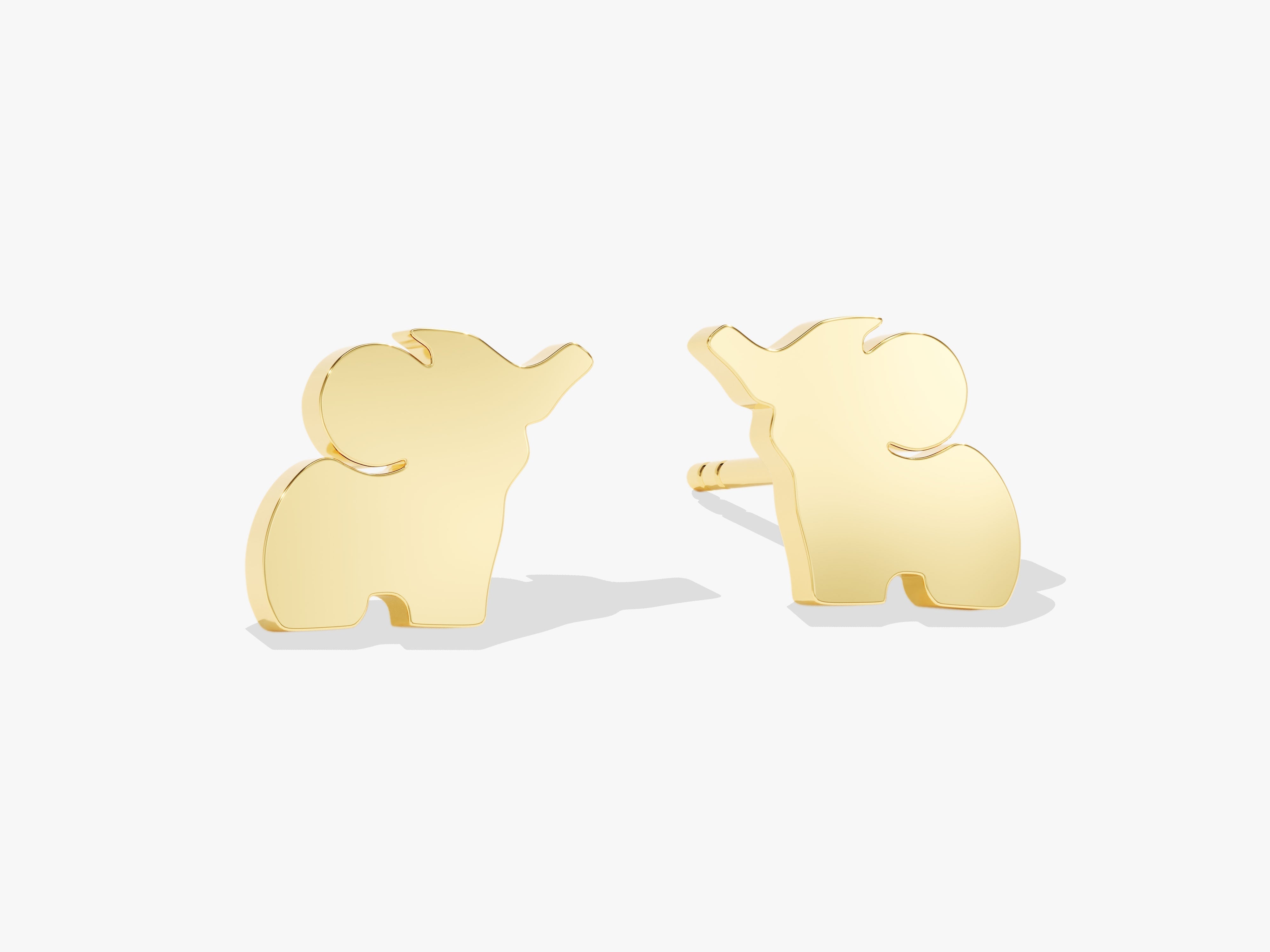 Elephant Stud Earrings