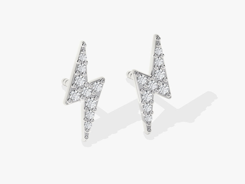 Lightning Stud Earrings