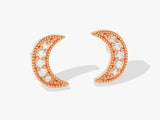 Moon Stud Earrings