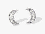 Moon Stud Earrings