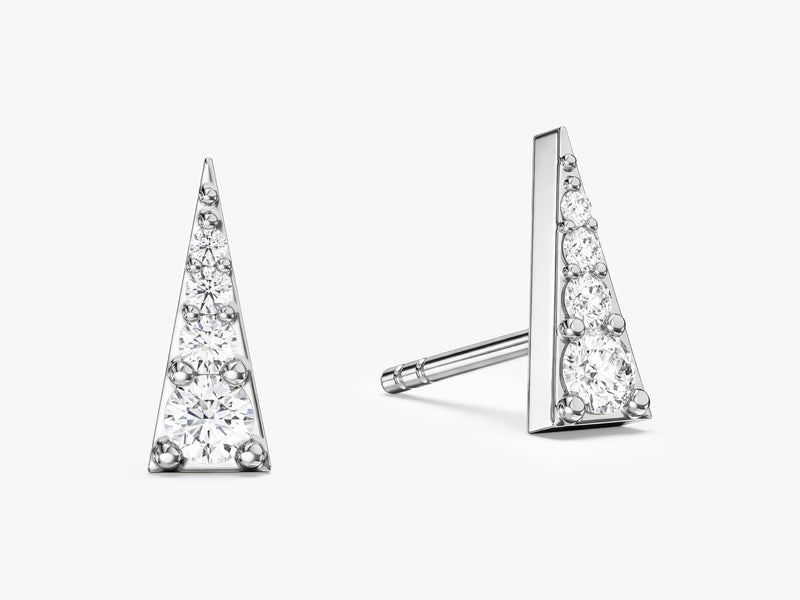 Triangle Stud Earrings