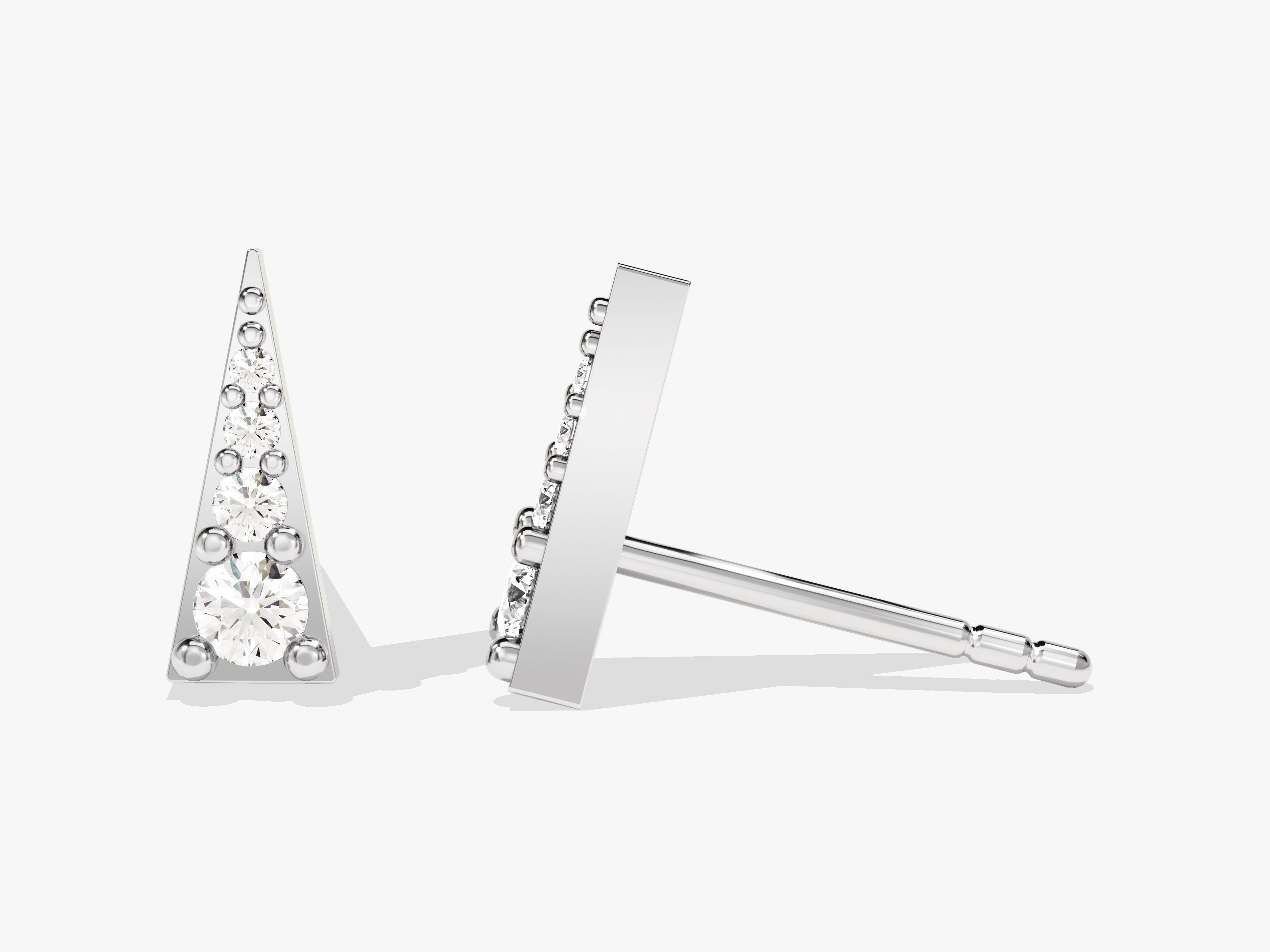 Triangle Stud Earrings
