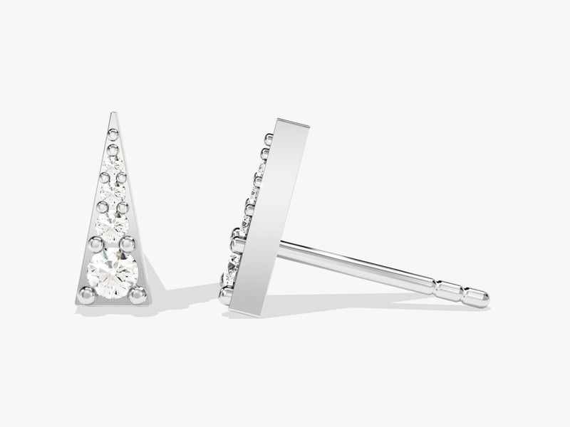 Triangle Stud Earrings