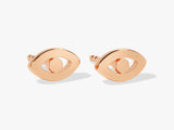 Plain Eye Stud Earrings