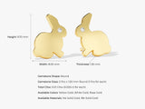 Bunny Stud Earrings