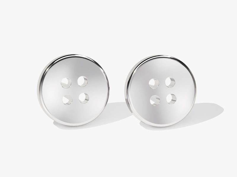 Button Earrings
