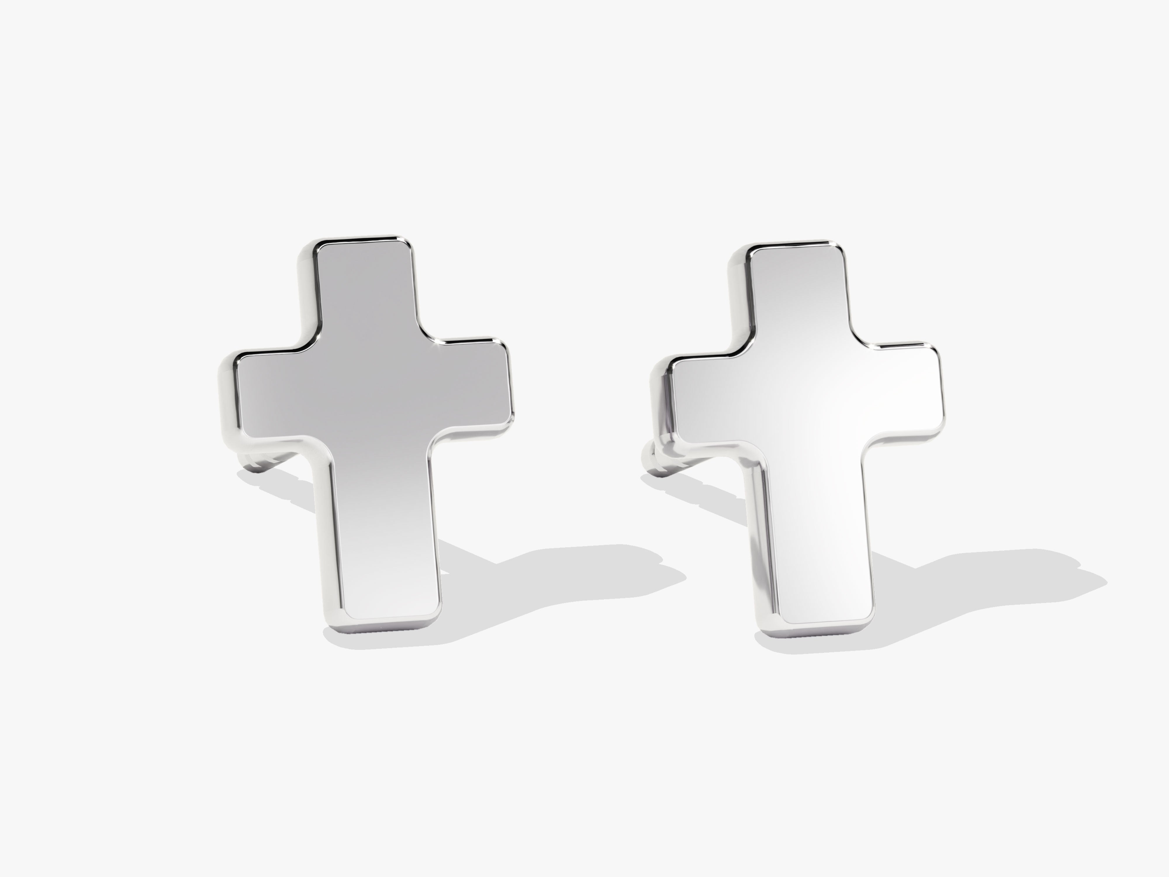 Mini Cross Stud Earrings