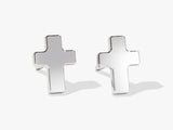 Mini Cross Stud Earrings