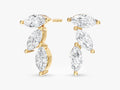 Trio Marquise Stone Earrings